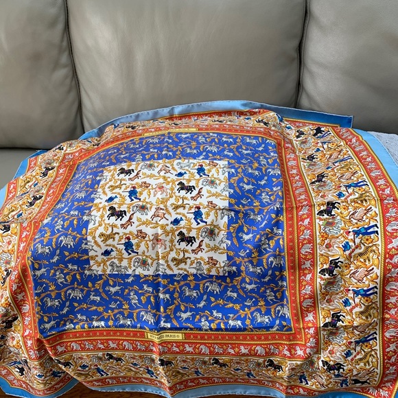 Authentic HERMES Scarf - Picture 13 of 13